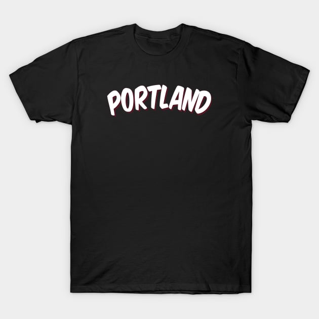 Portland T-Shirt by ProjectX23Red